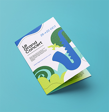 dépliant publicitaire